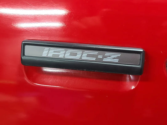 1982-92 Chevrolet Camaro IROC-Z door handle inlay