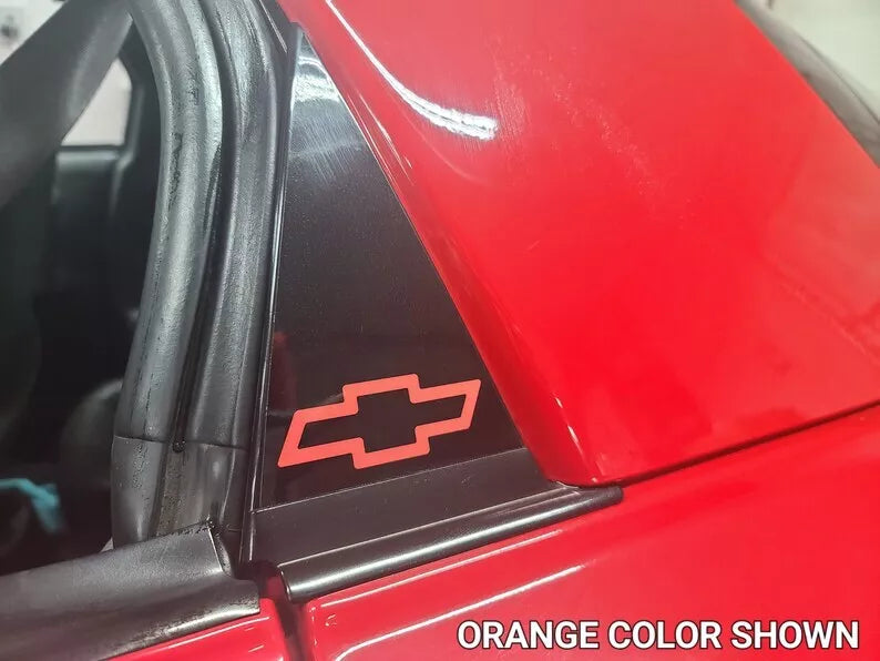 93-02 Chevrolet Camaro Bowtie logo sail panel trim overlay