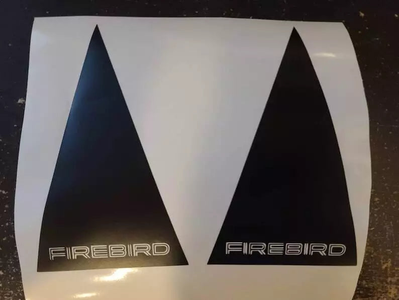 93-97 Pontiac Firebird sail panel trim overlay vinyl sticker