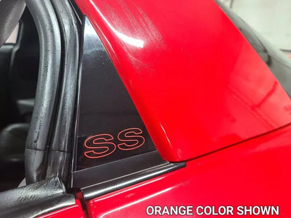 93-02 Chevrolet Camaro SS logo sail panel trim overlay